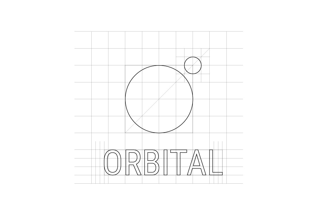 costruzione logo Orbital Srl